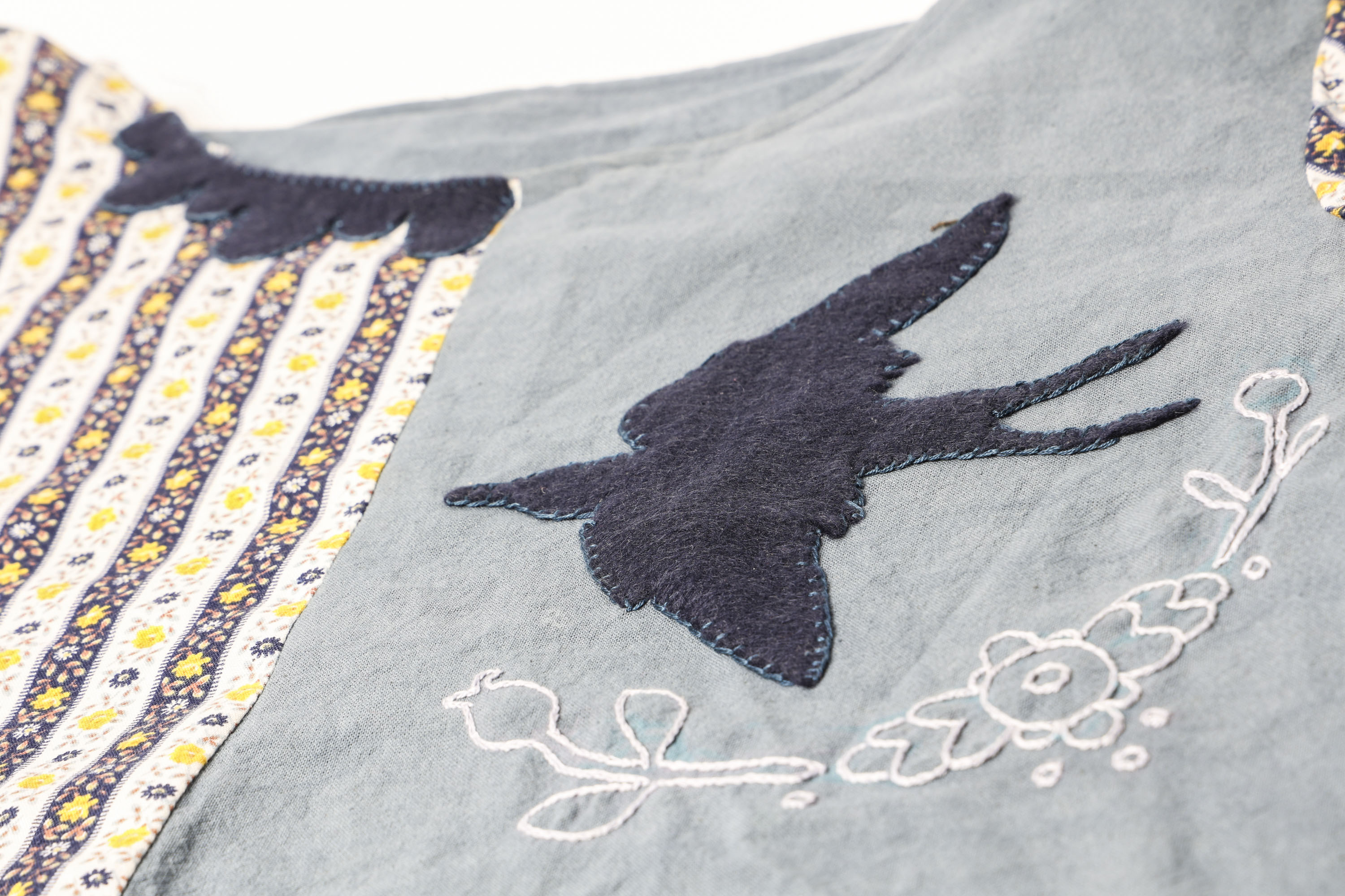 Modernist white building detail