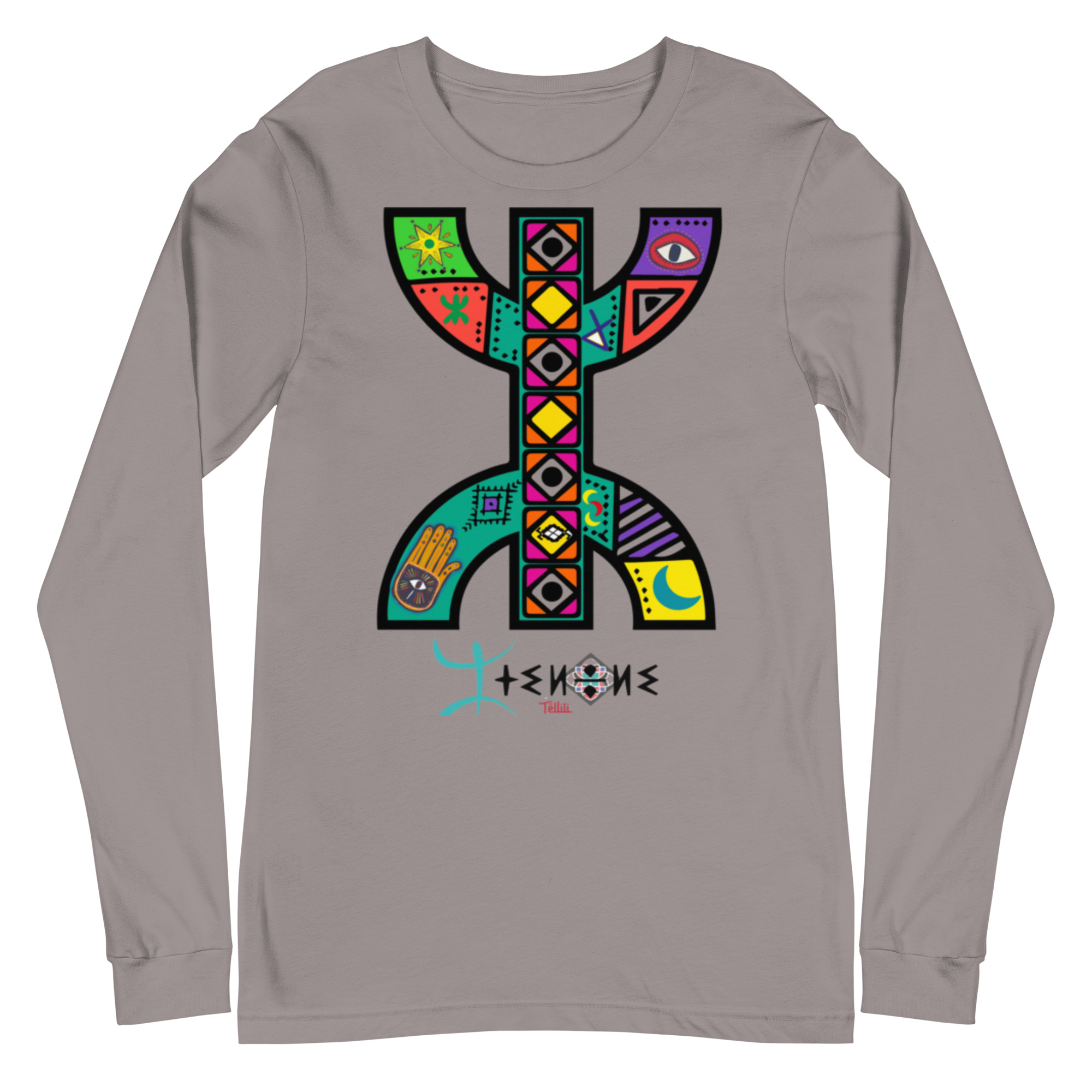 YAZ amazigh Tellili brand, Unisex Long Sleeve Tee - Image 4