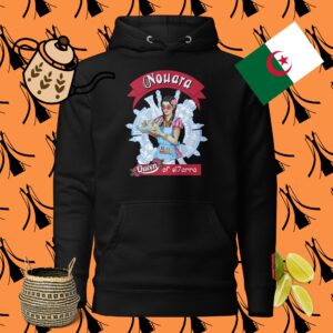 Nouara queen of el7arra! hoodie with ?Liberation collective logo