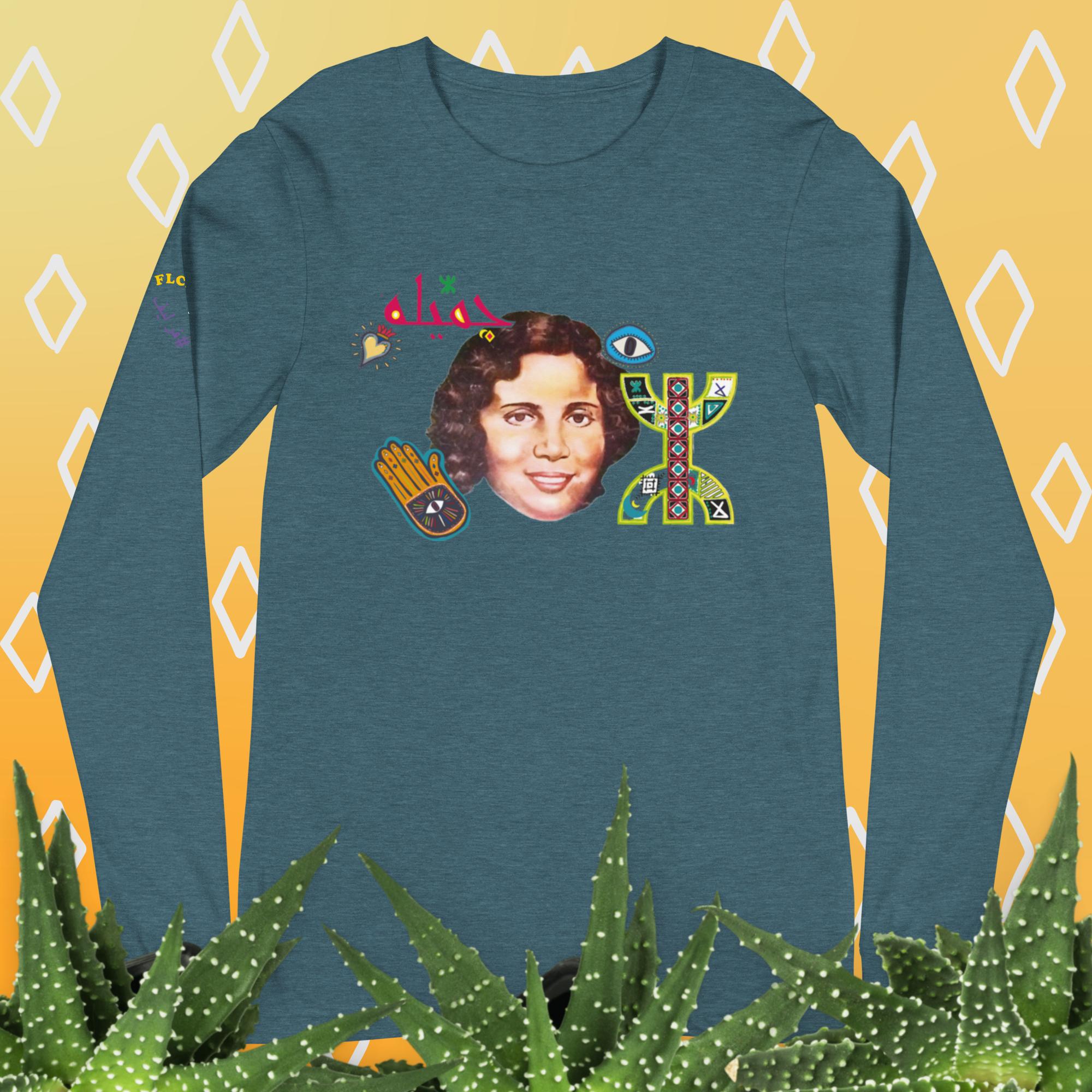 Djameela ,Unisex Long Sleeve Tee - Image 4