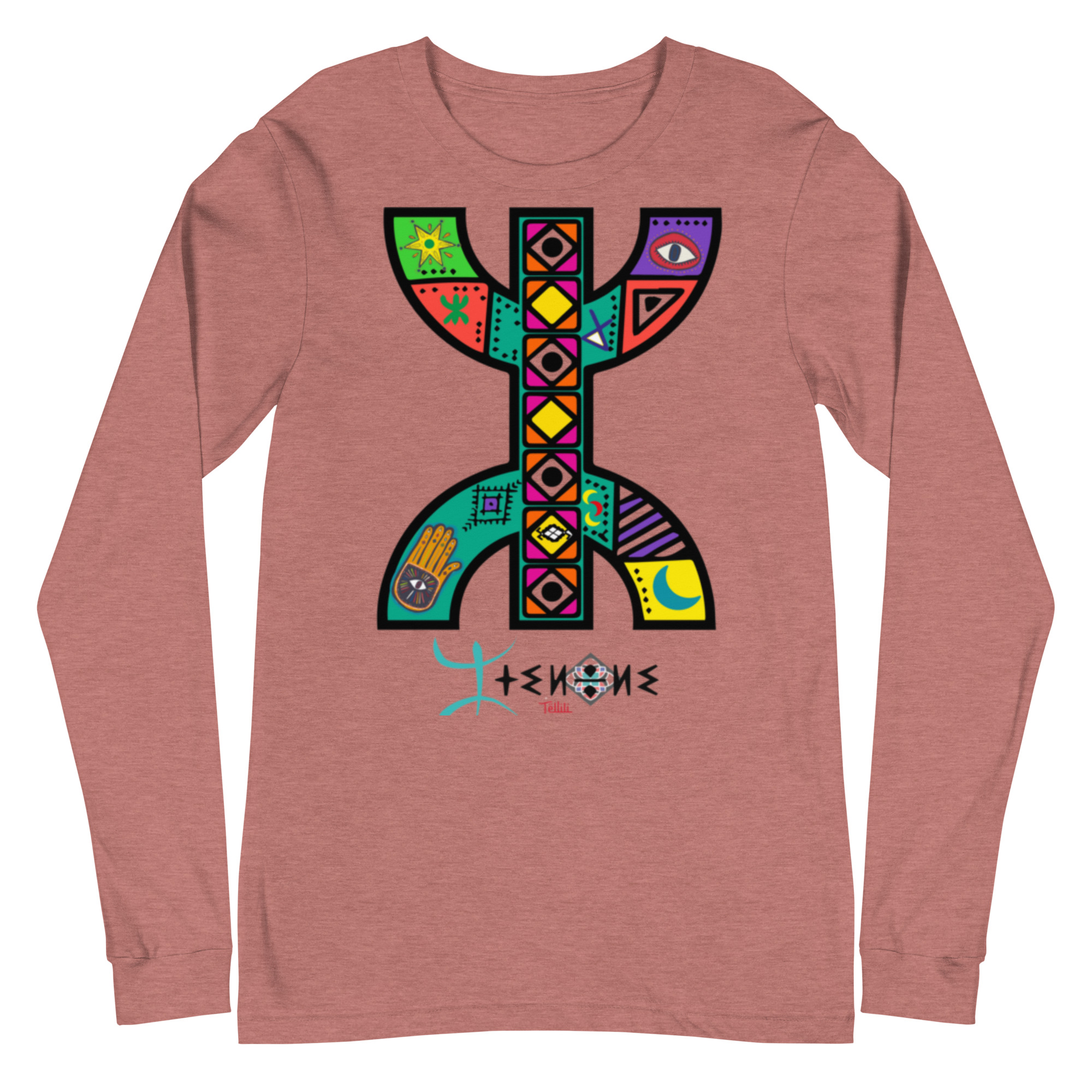 YAZ amazigh Tellili brand, Unisex Long Sleeve Tee - Image 3
